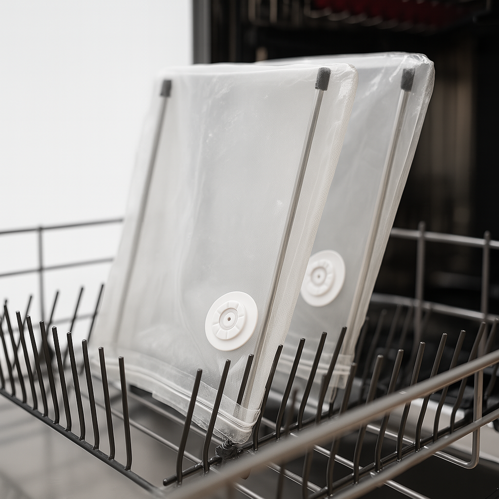 Spülstäbe für Vakuumbeutel