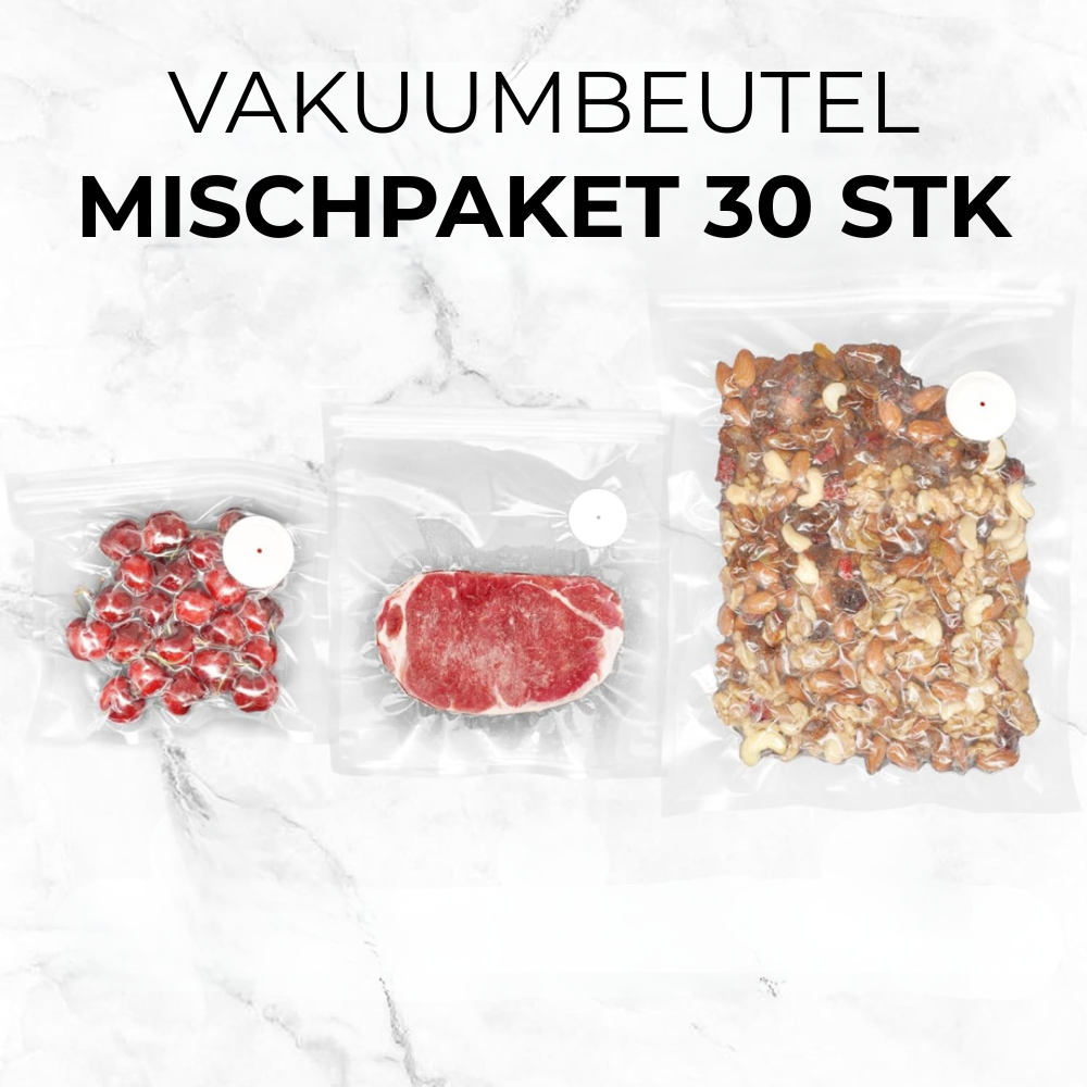 Mischpaket (30 Stk) Vakuumbeutel
